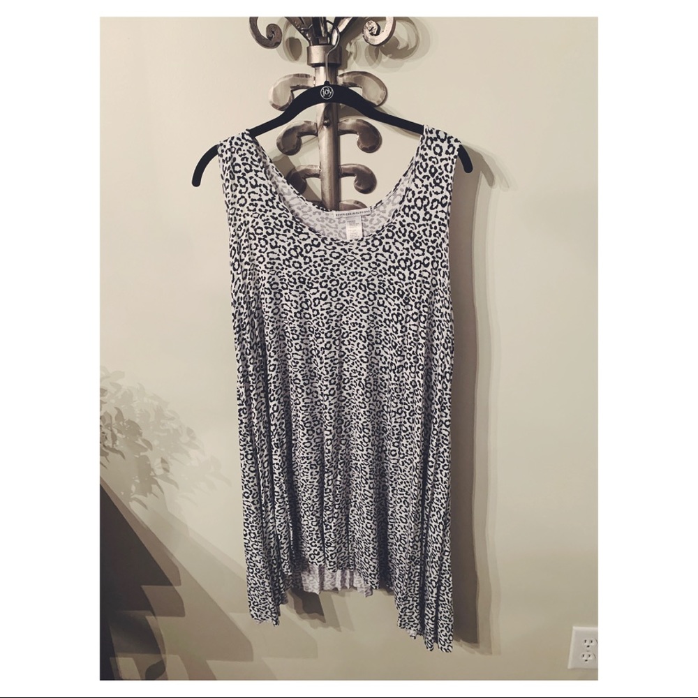 Nordstrom Leopard T-Shirt Dress (worn once)